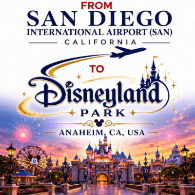 San Diego to Disneyland car service